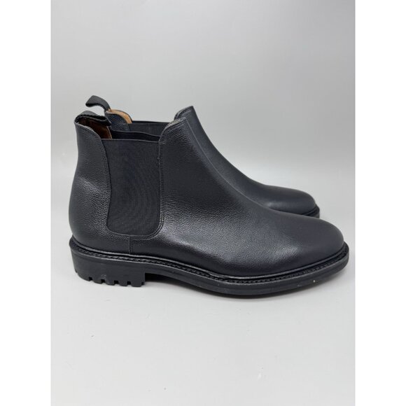 NEW Allen Edmonds "GRAFTON" Men's Slip-On Chelsea Boots Size 10D Black - Picture 1 of 8